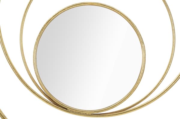 FURNLUX VÄGGSPEGEL BÅGE GULD 80CM