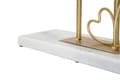 Miniatyrbild 4 av 6: FURNLUX BORDSSPEGEL HJÄRTA GULD 30CM