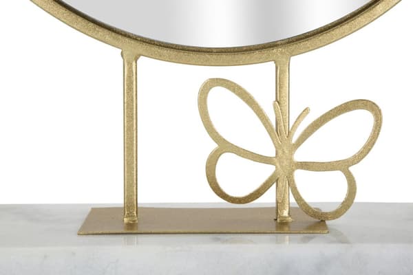FURNLUX VÄGGSPEGEL FJÄRIL GULD 30CM