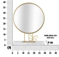 Miniatyrbild 6 av 6: FURNLUX VÄGGSPEGEL FJÄRIL GULD 30CM