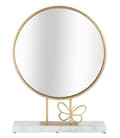 Miniatyrbild 1 av 6: FURNLUX VÄGGSPEGEL FJÄRIL GULD 30CM