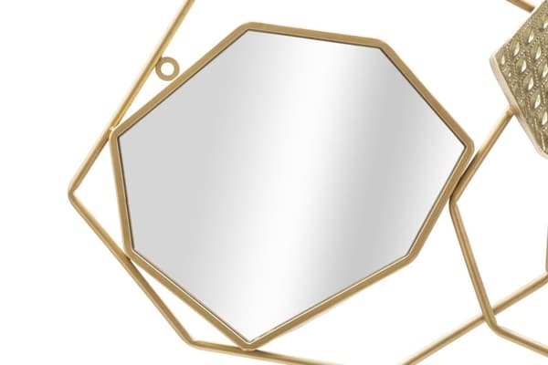 FURNLUX VÄGGSPEGEL STEN GULD 91CM