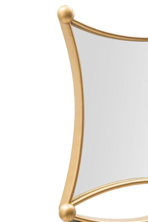 FURNLUX VÄGGSPEGEL JALO GULD 68CM