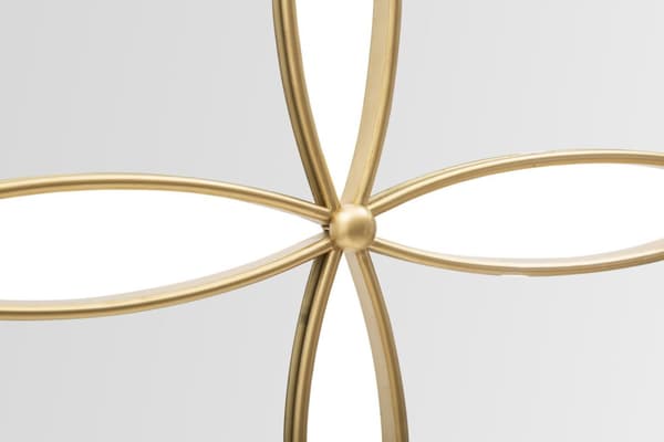 FURNLUX VÄGGSPEGEL JALO GULD 68CM