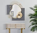 Pikkukuva 5 / 6: FURNLUX SEINÄPEILI ARTY HARMAA 80CM