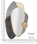 Pikkukuva 6 / 6: FURNLUX SEINÄPEILI ARTY HARMAA 56CM