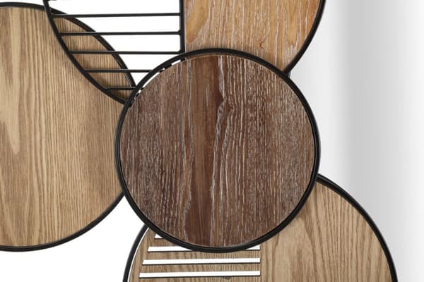 FURNLUX VÄGGSPEGEL WOODY BEIGE 124CM