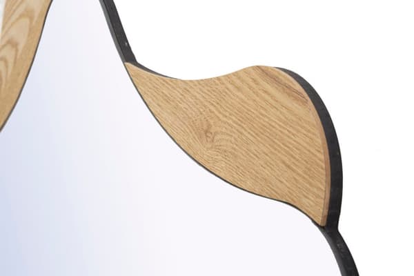 FURNLUX VÆGSPEJL STJERNE BEIGE 80CM