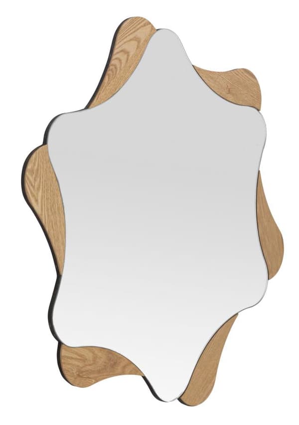 FURNLUX VÆGSPEJL STJERNE BEIGE 80CM