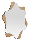 Miniatyrbillede 2 af 6: FURNLUX VÆGSPEJL STJERNE BEIGE 80CM