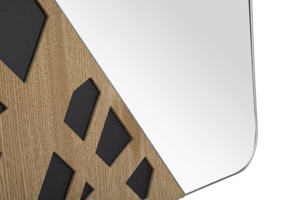 FURNLUX VÄGGSPEGEL VINKEL BEIGE 50CM