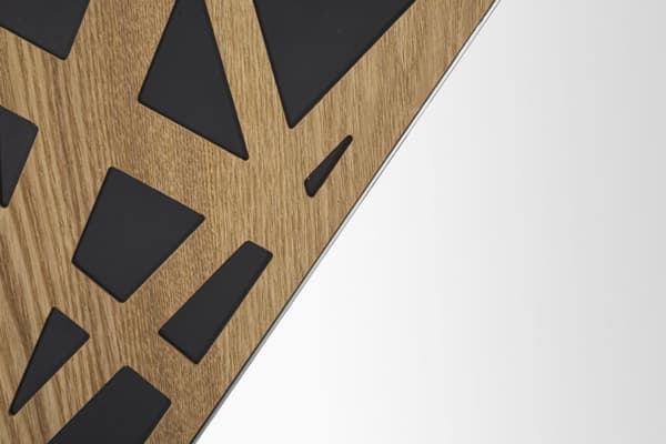 FURNLUX VÄGGSPEGEL VINKEL BEIGE 50CM
