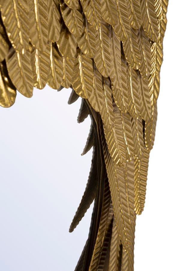 FURNLUX VÄGGSPEGEL VINGAR GULD 99CM