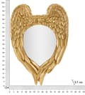 Miniatyrbild 6 av 6: FURNLUX VÄGGSPEGEL VINGAR GULD 99CM