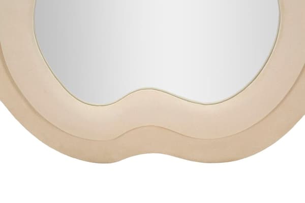 FURNLUX VÄGGSPEGEL MIKI BEIGE 60CM