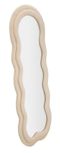 Miniatyrbild 2 av 6: FURNLUX VÄGGSPEGEL MIKI BEIGE 60CM