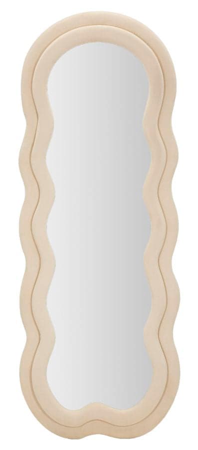 FURNLUX VÄGGSPEGEL MIKI BEIGE 60CM