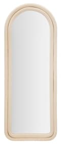 Miniatyrbillede 1 af 6: FURNLUX VÆGSPEJL CLOE BEIGE 60CM