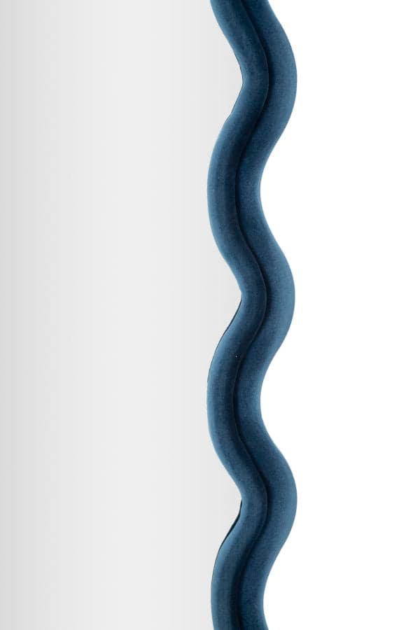FURNLUX VÄGGSPEGEL EMILY BLÅ 60CM