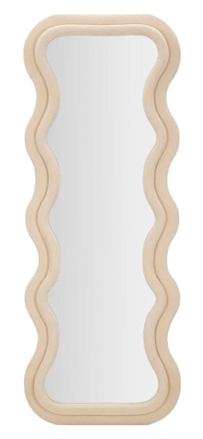 FURNLUX VÆGSPEJL EMILY BEIGE 60CM