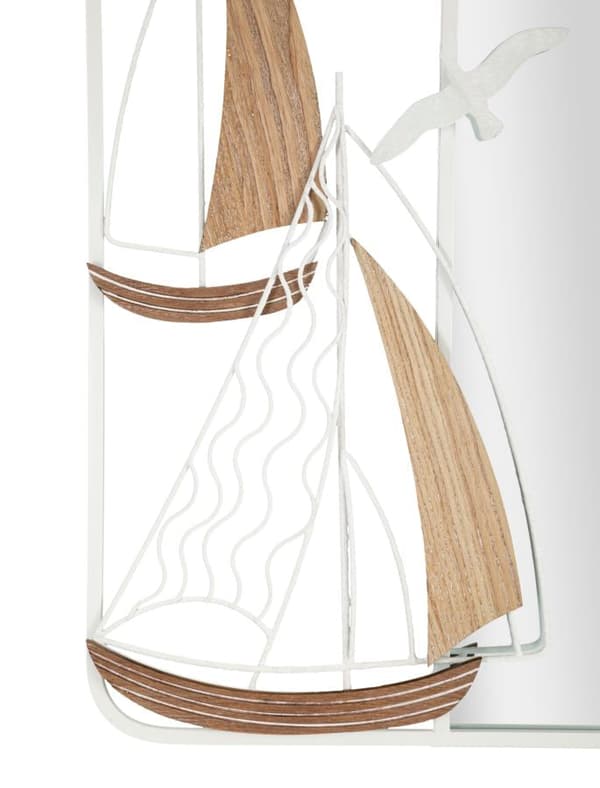 FURNLUX VÄGGSPEGEL ADRIATIC VIT 60CM