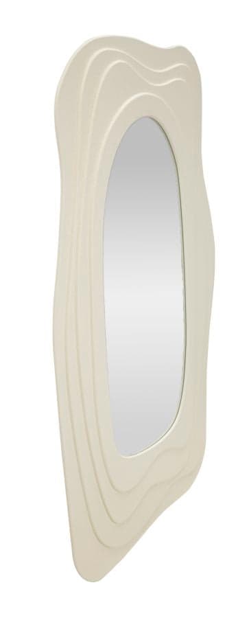 FURNLUX VÄGGSPEGEL DAPHNE VIT 90CM