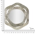 Miniatyrbild 6 av 6: FURNLUX VÄGGSPEGEL AURY SILVER 66CM