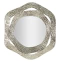 Miniatyrbild 1 av 6: FURNLUX VÄGGSPEGEL AURY SILVER 66CM