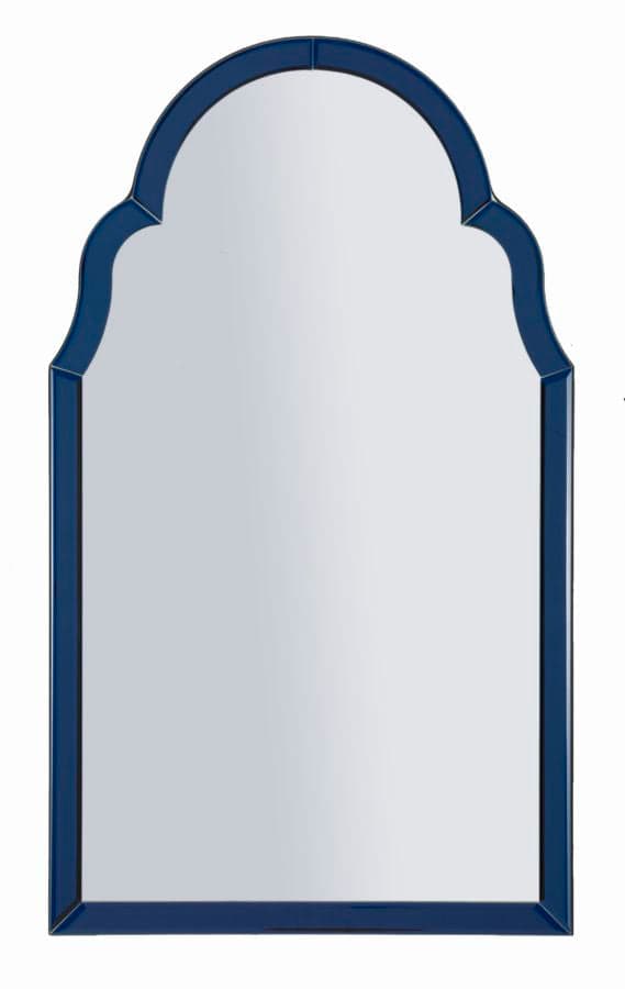 FURNLUX VÄGGSPEGEL TANGIER BLÅ 47CM