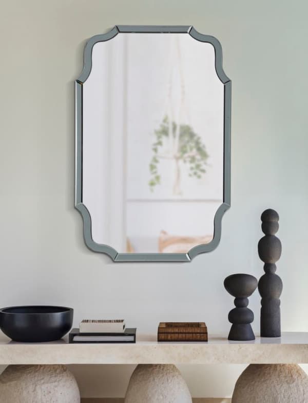 FURNLUX VÄGGSPEGEL ISTANBUL GRÅ 60CM