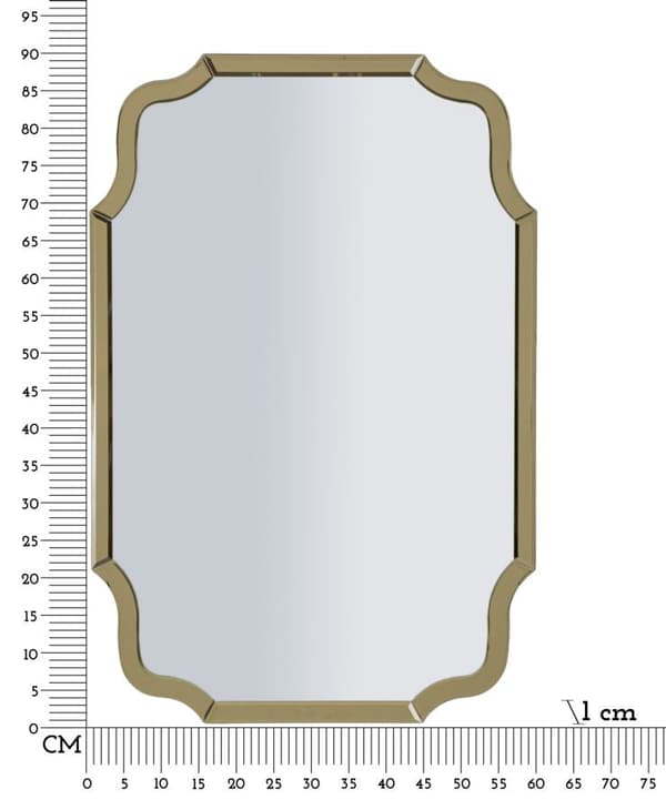 FURNLUX SEINÄPEILI ISTANBUL GOLD 60CM