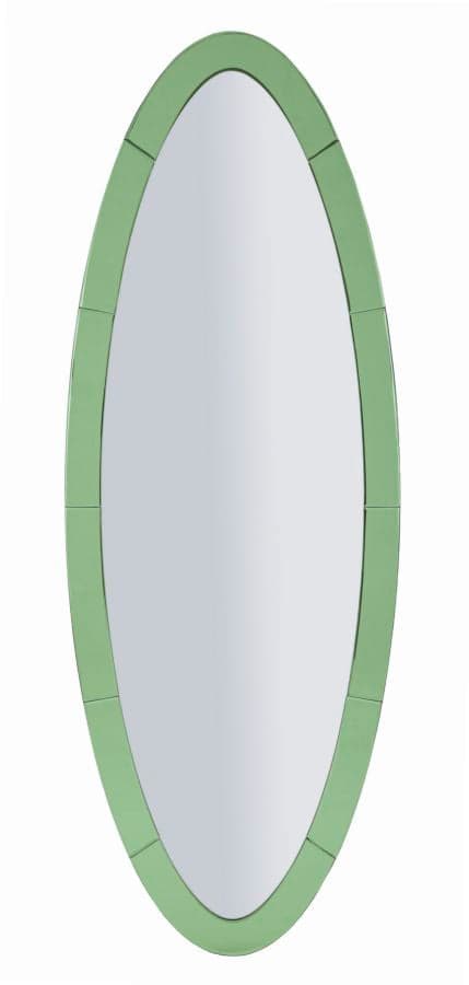 FURNLUX VÄGGSPEGEL OSLO GRÖN 55CM
