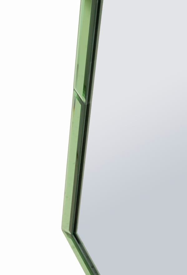 FURNLUX VÄGGSPEGEL BAKU GRÖN 55CM