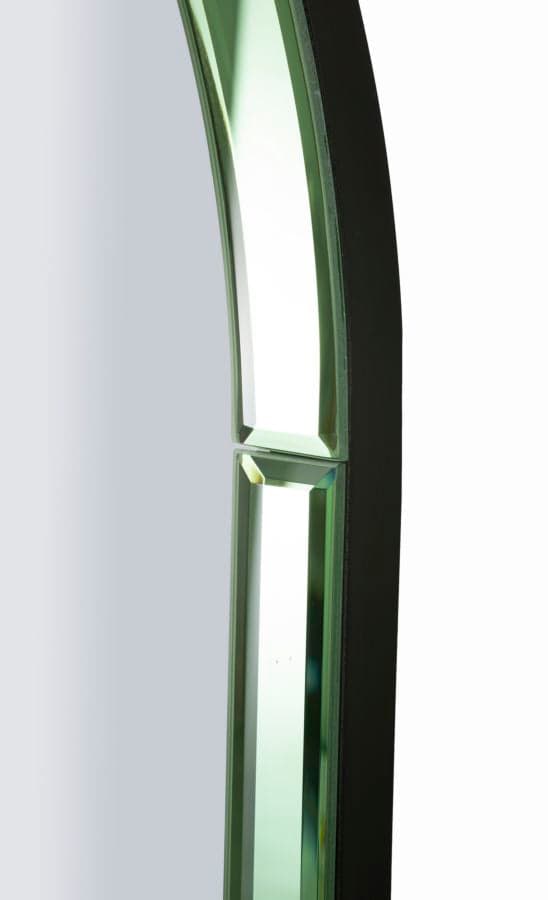 FURNLUX VÄGGSPEGEL BAKU GRÖN 55CM