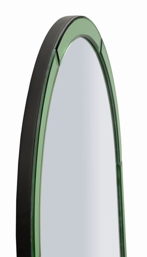 FURNLUX VÄGGSPEGEL BAKU GRÖN 55CM