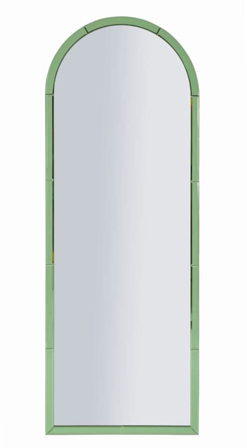 FURNLUX VÄGGSPEGEL BAKU GRÖN 55CM