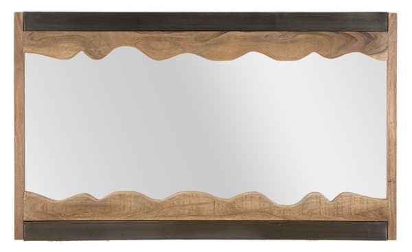 FURNLUX VÄGGSPEGEL YELLOWSTONE BRUN 120CM