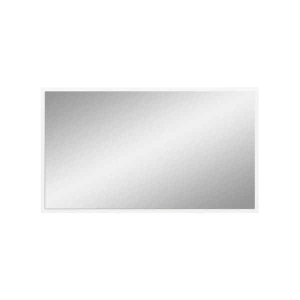 Vaga spegel 83x48cm vit.