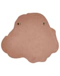 Miniatyrbilde 5 av 7: Veggspeil Flerfarget Bomull 60 x 62 cm Uregelmessig form Stofframme Abstrakt design Håndlaget Dekor Interiør