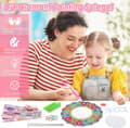 Miniatyrbild 5 av 7: Lollanda Special Mandala Diamond Painting Kit DIY Makeup Mirror Diamantmålning för barn i åldrarna 5-12 Födelsedagspresenter