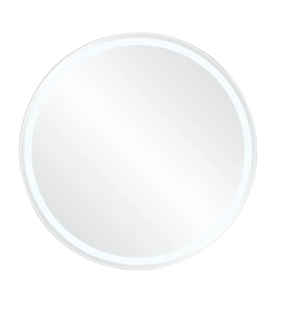 Badrumsspegel, LED-belysning, dimmafria funktion, beröringssensor,Tly Rund 80cm
