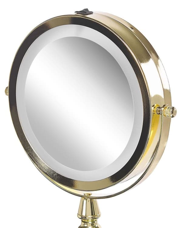 LED-kosmetikspejl MAURY Golden Lumarko!