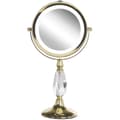 Miniatyrbillede 1 af 9: LED-kosmetikspejl MAURY Golden Lumarko!