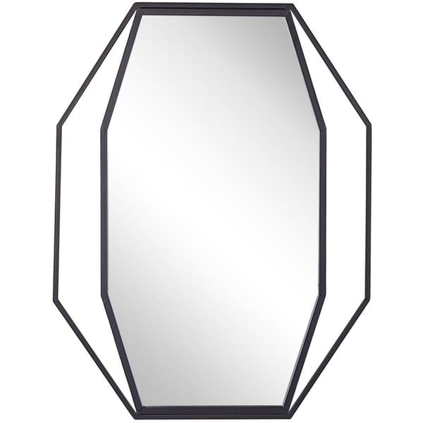 Vægspejl NIRE 60 cm 80 cm Grafitmetal Lumarko!