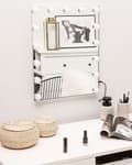 Miniatyrbild 3 av 7: LED badrumsspegel LUCENAY 40 cm 50 cm Silver Lumarko!
