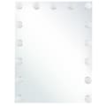 Miniatyrbild 1 av 7: LED badrumsspegel LUCENAY 40 cm 50 cm Silver Lumarko!