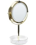Miniatyrbild 5 av 9: Sminkspegel Vit och guld SAVOIE Lumarko!