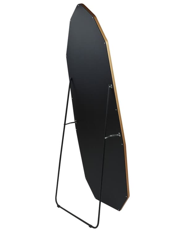 Stående spejl metal 49 x 165 cm guld TARTAS Lumarko!