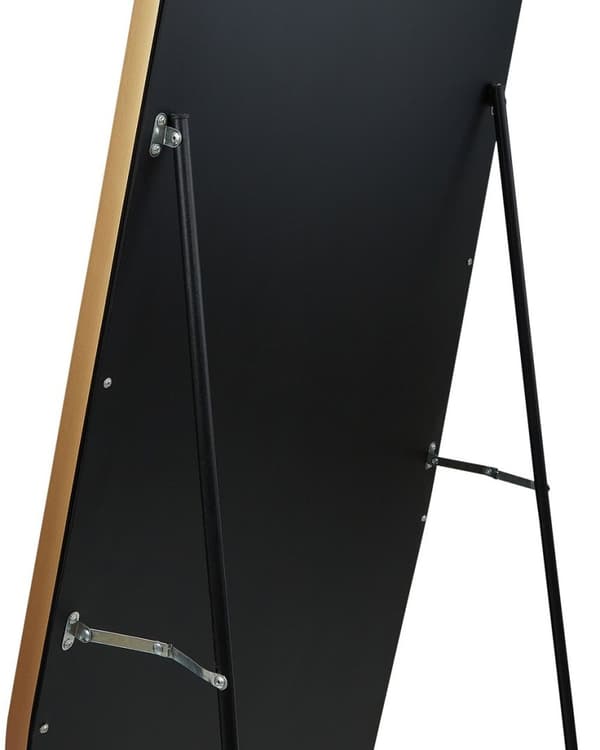 Stående spejl metal 49 x 165 cm guld TARTAS Lumarko!