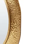 Pikkukuva 4 / 5: Metallinen seinäpeili 78 cm kultainen MERCY Lumarko!